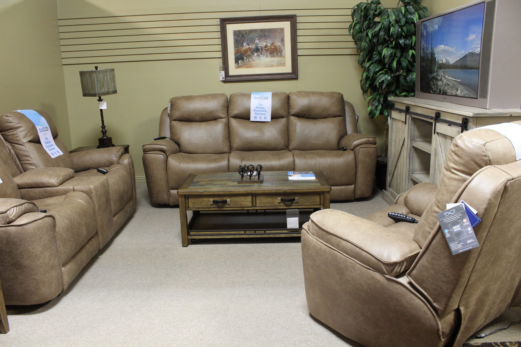 Living Room Merriman's Furniture, Woodward, OK