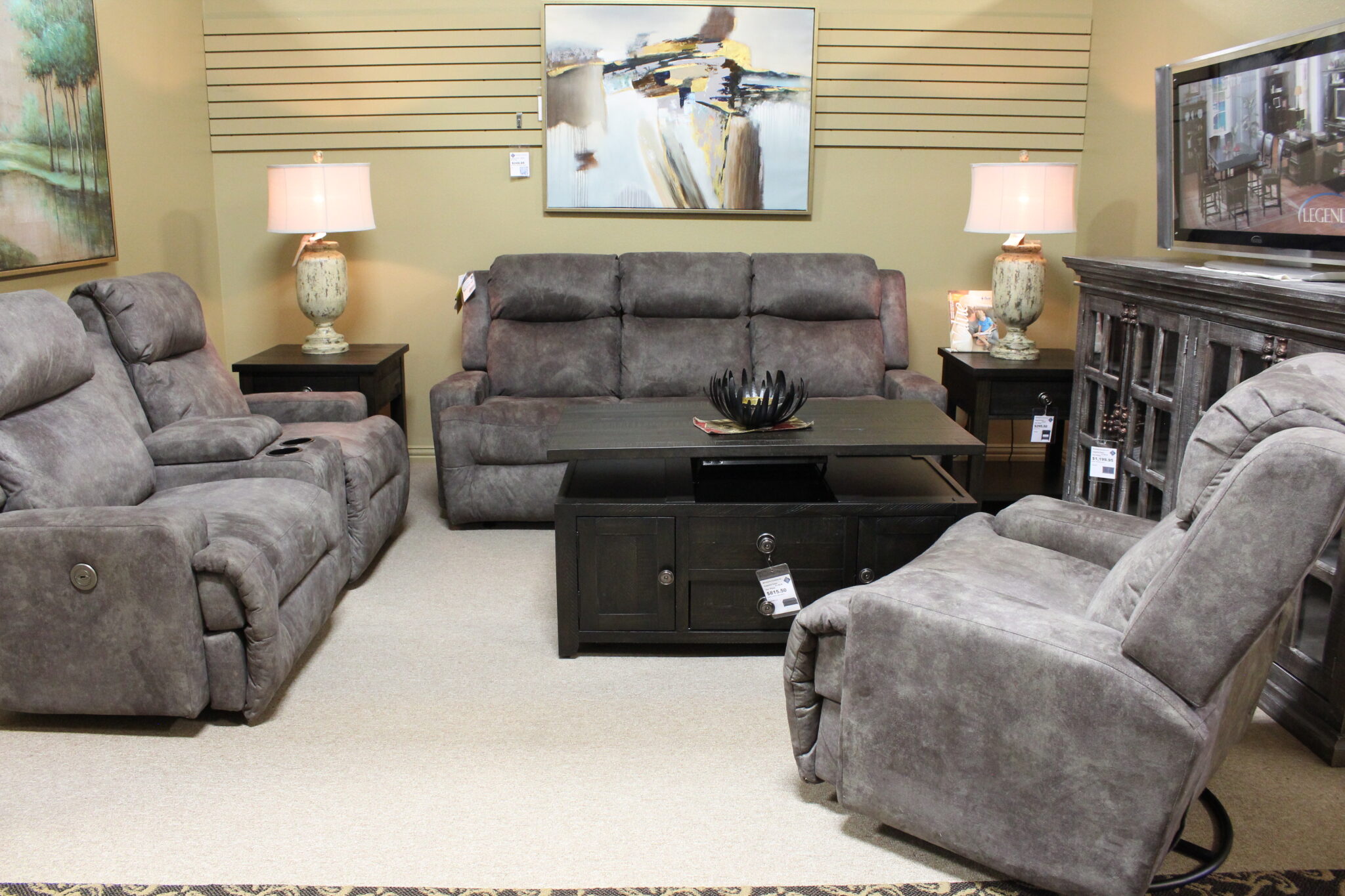 Living Room Merriman's Furniture, Woodward, OK