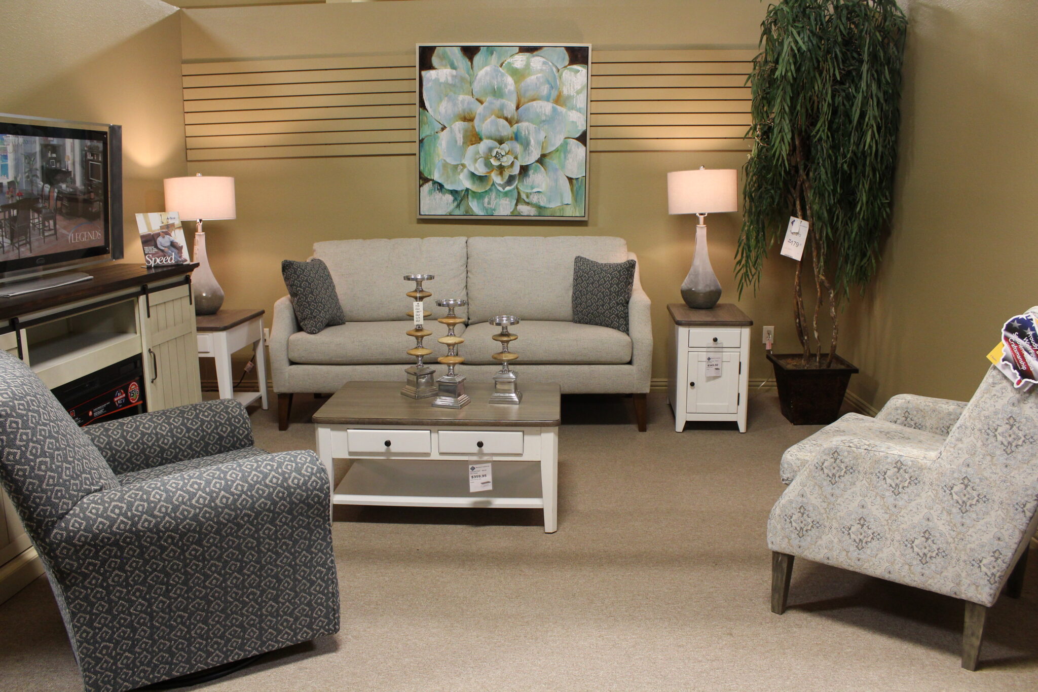 Living Room Merriman's Furniture, Woodward, OK